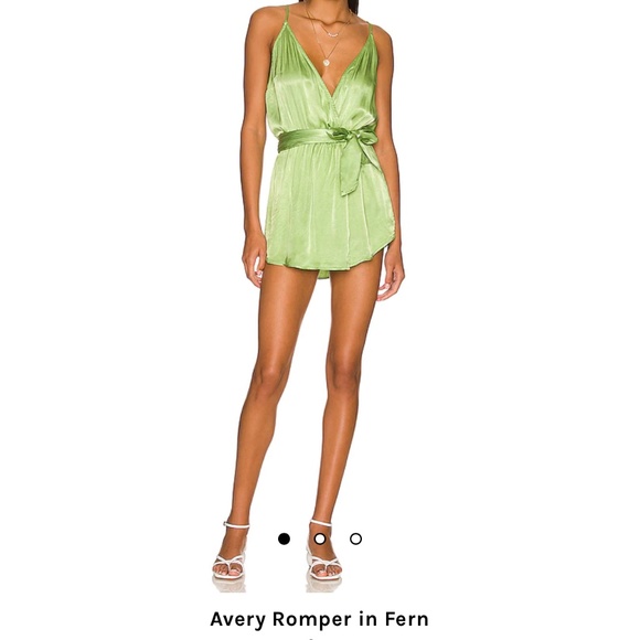 Rays for Days Green Romper - Picture 1 of 3